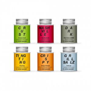 TOM HEINZLE GRILLGEWÜRZE GESCHENKBOX 6ER SET