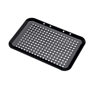 GRILLPLATTE, RECHTECKIG, GELOCHT, EMAILLIERT AKTION 70%